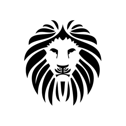 Lion Silent vinyl decal sticker