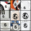 Lion Smile vinyl decal sticker where you can apply