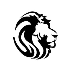 Lion Smile vinyl decal sticker
