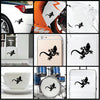 Lizard In Mask vinyl decal sticker where you can apply