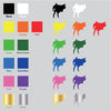 Man Superhero Super Power vinyl decal sticker choice of color