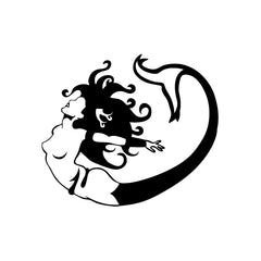 Mermaid Sexy Enjoy Dance vinyl decal sticker