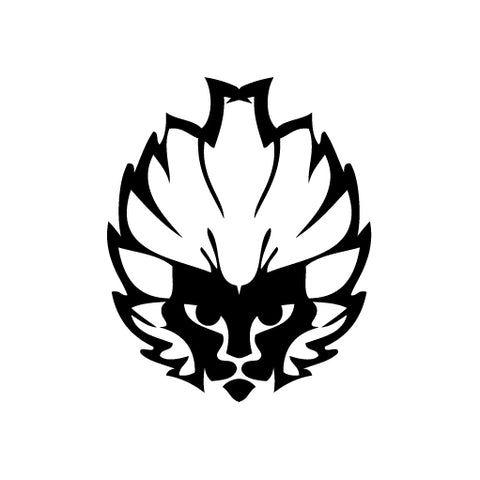 Monkey King Stare Mask vinyl decal sticker