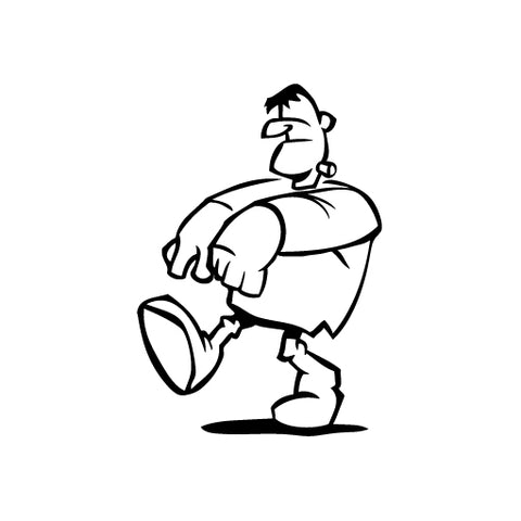 Monster Frankenstein vinyl decal sticker