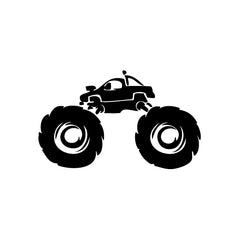 Monster Truck Off Road vinyl decal sticker