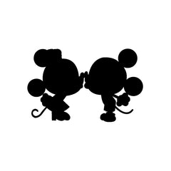 Mouse Lover Kiss Mickey vinyl decal sticker