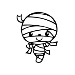 Mummy Dance vinyl decal sticker