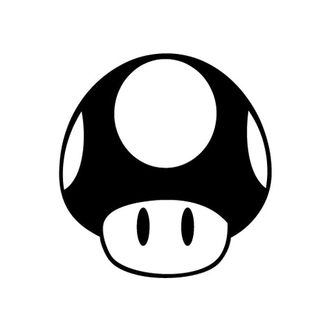 Mushroom Gaint One vinyl decal sticker