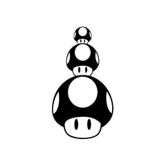 Mushroom Tower vinyl decal sticker