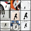One Piece Monkey D. Luffy Fight vinyl decal sticker where you can apply