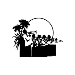 Orchestra Music vinyl decal sticker