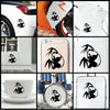 Panda Bamboo vinyl decal sticker where you can apply