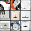 Paris Tower View vinyl decal sticker where you can apply