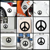 Peace Symbol vinyl decal sticker where you can apply