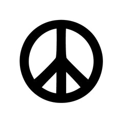 Peace Symbol vinyl decal sticker