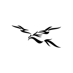 Phoenix Abstract vinyl decal sticker