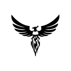 Phoenix Wing Up vinyl decal sticker