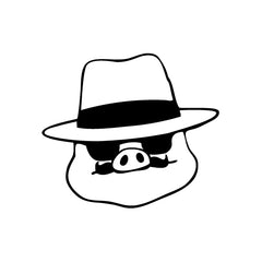 Porco Rosso Head vinyl decal sticker