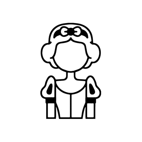 Princess Snow White vinyl decal sticker