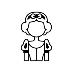 Princess Snow White vinyl decal sticker