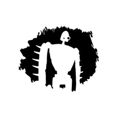 Robot Sky Castle Stare vinyl decal sticker