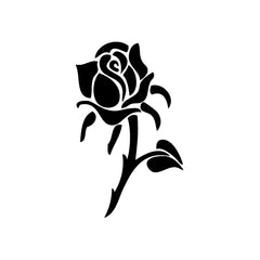 Rose Single vinyl decal sticker