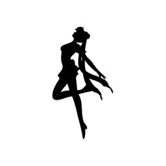 Sailor Girl Moon Dance vinyl decal sticker