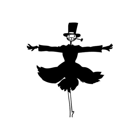 Scarecrow Howl Moving Castle vinyl decal sticker