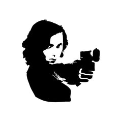 Scarlett Black Widow vinyl decal sticker