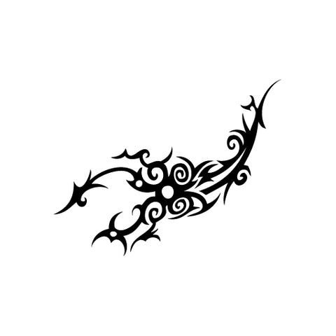 Scorpion Abstract vinyl decal sticker