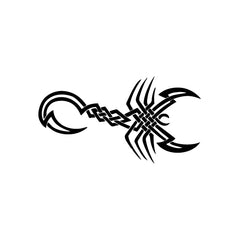 Scorpion Chain vinyl decal sticker