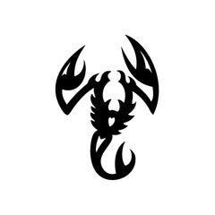 Scorpion Fight vinyl decal sticker