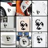 Scorpion Horoscope vinyl decal sticker where you can apply