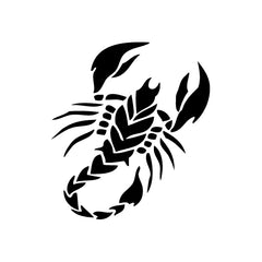 Scorpion Star vinyl decal sticker
