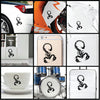 Scorpion Sting vinyl decal sticker where you can apply