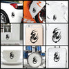 Scorpion Zodiac vinyl decal sticker where you can apply