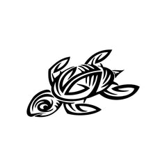 Sea Turtle Art vinyl decal sticker