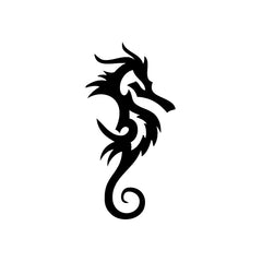 Seahorse Art vinyl decal sticker