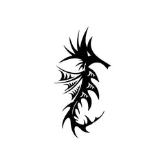 Seahorse Blade vinyl decal sticker