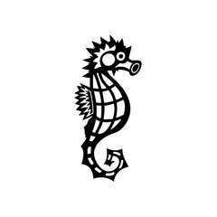 Seahorse Bubble vinyl decal sticker