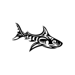 Shark Blade vinyl decal sticker