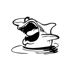 Shark Hungry vinyl decal sticker