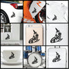 Shark Swim vinyl decal sticker where you can apply