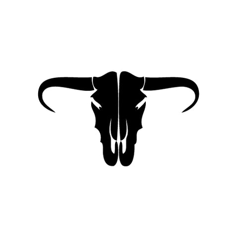 Skull Bull vinyl decal sticker