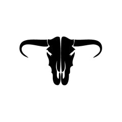 Skull Bull vinyl decal sticker