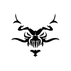 Skull Demon vinyl decal sticker