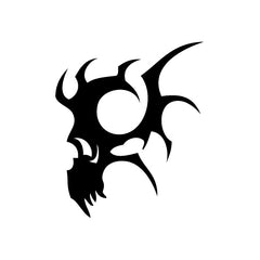 Skull Devil Blade vinyl decal sticker