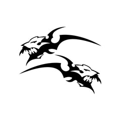 Skull Mask Demon vinyl decal sticker