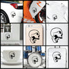 Skull Mouth Eat Up vinyl decal sticker where you can apply