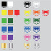 Snake Poison Front vinyl decal sticker choice of color
